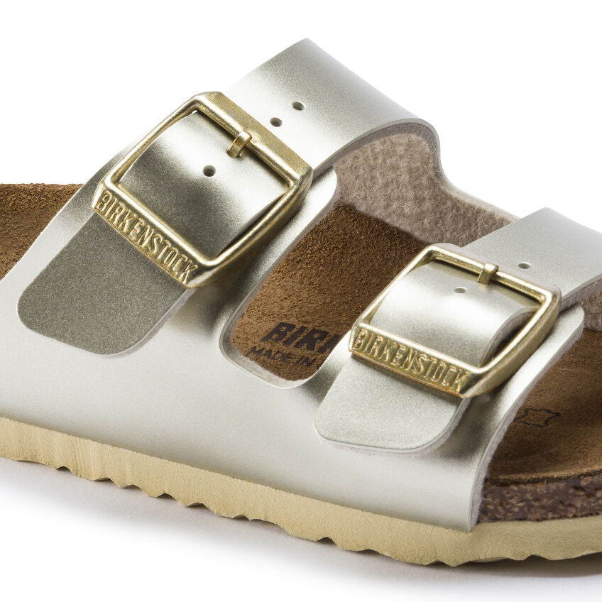 Arizona Electric Metallic Gold Sandals Neo Family