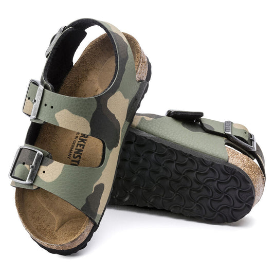 Milano Desert Soil Camo Khaki Sandals Neo Family