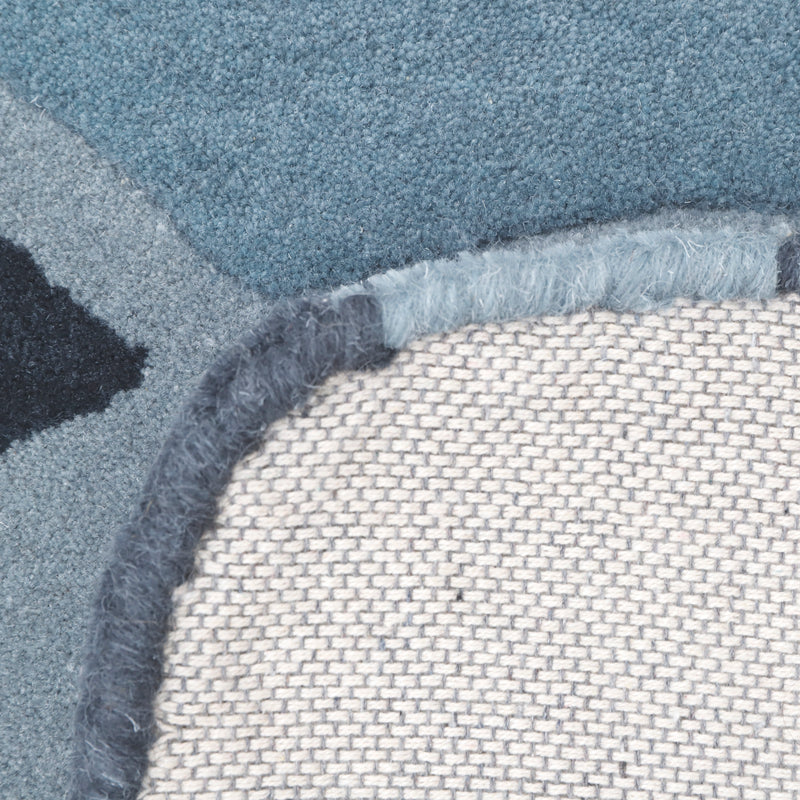 Blue Tiger Child Carpet