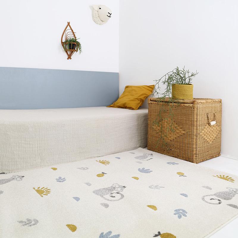 Little Wild Monkey Honey L Children's Carpet