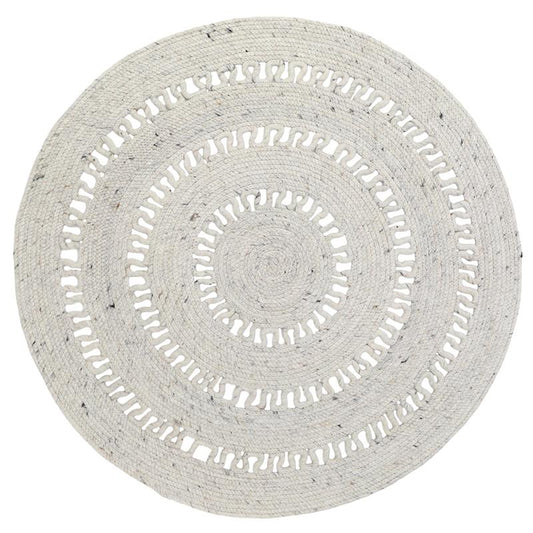 Natural bibek woollen carpet