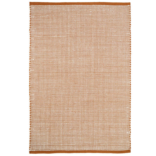 Bergen Caramel S Contemporary Wool Carpet