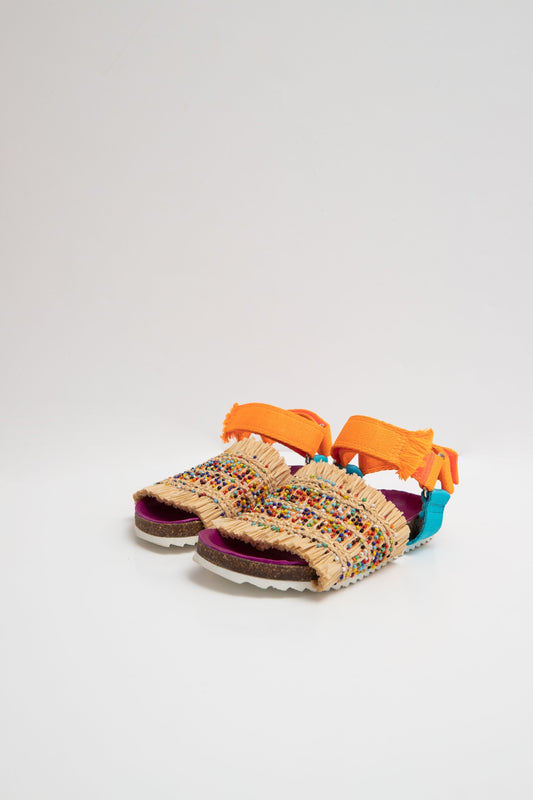 Mandarin Orange Shoes Maison Mangostan