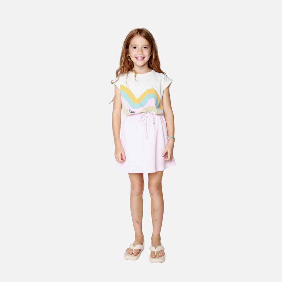 Jog Skirt: Rose