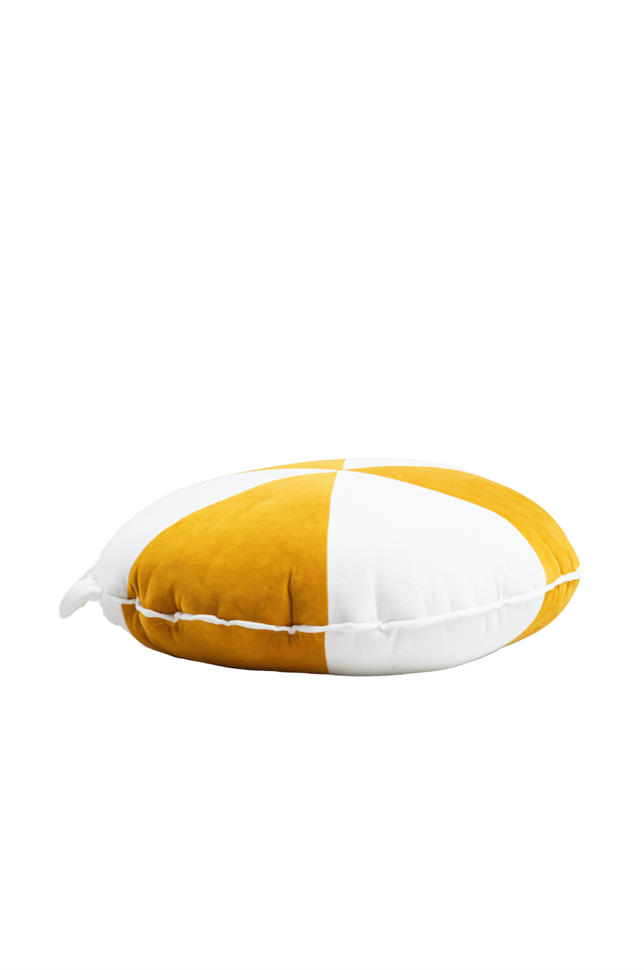 Mustard & White Cookie Beanbag