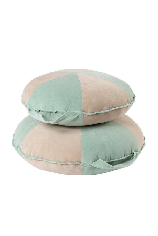 Jade & Beige Cookie Beanbag