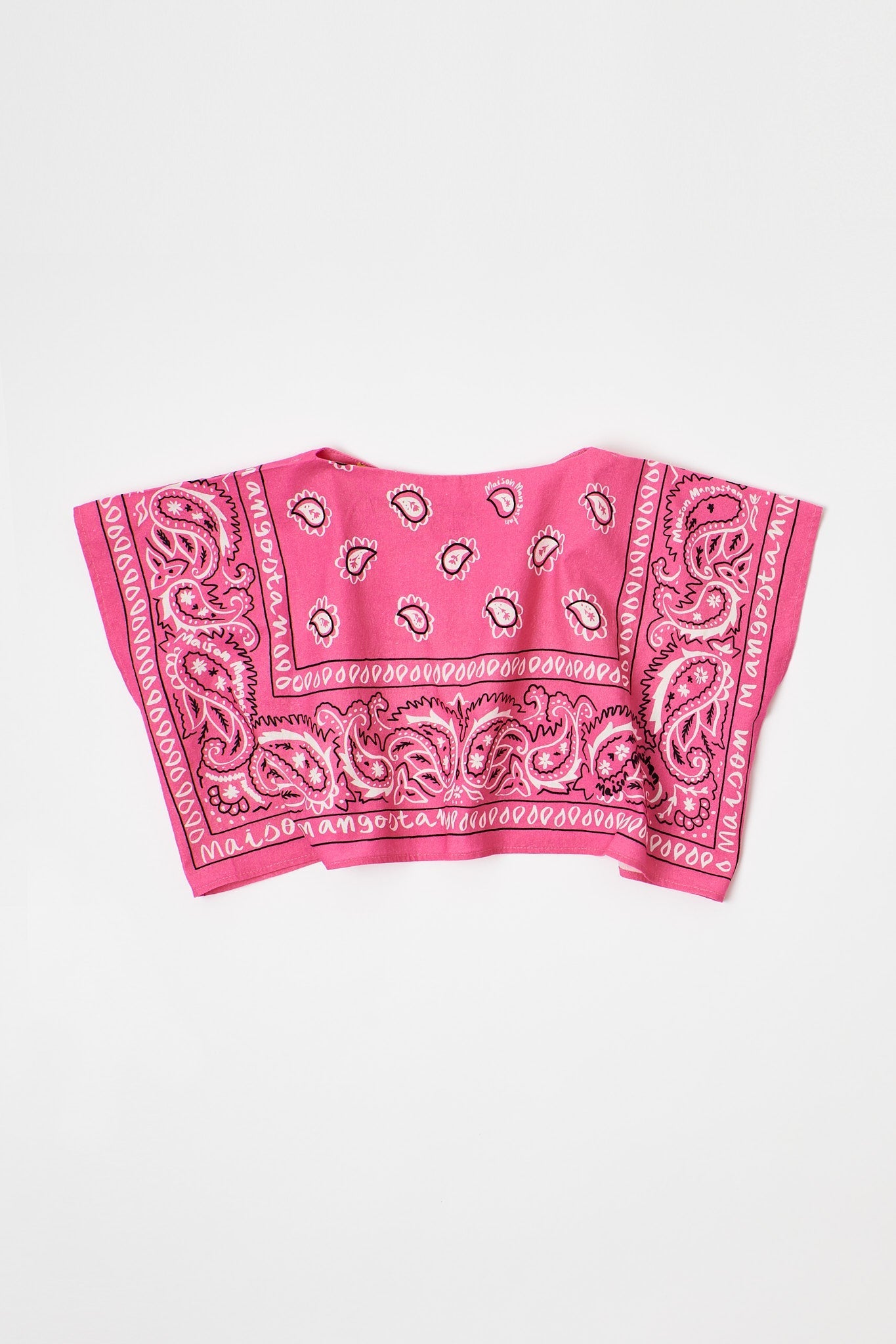 Bandana Top Pink Tops Maison Mangostan