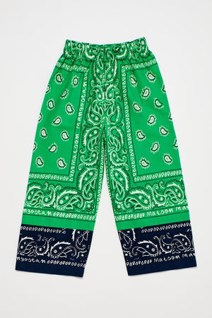 Bandana Trousers Green Trousers Maison Mangostan