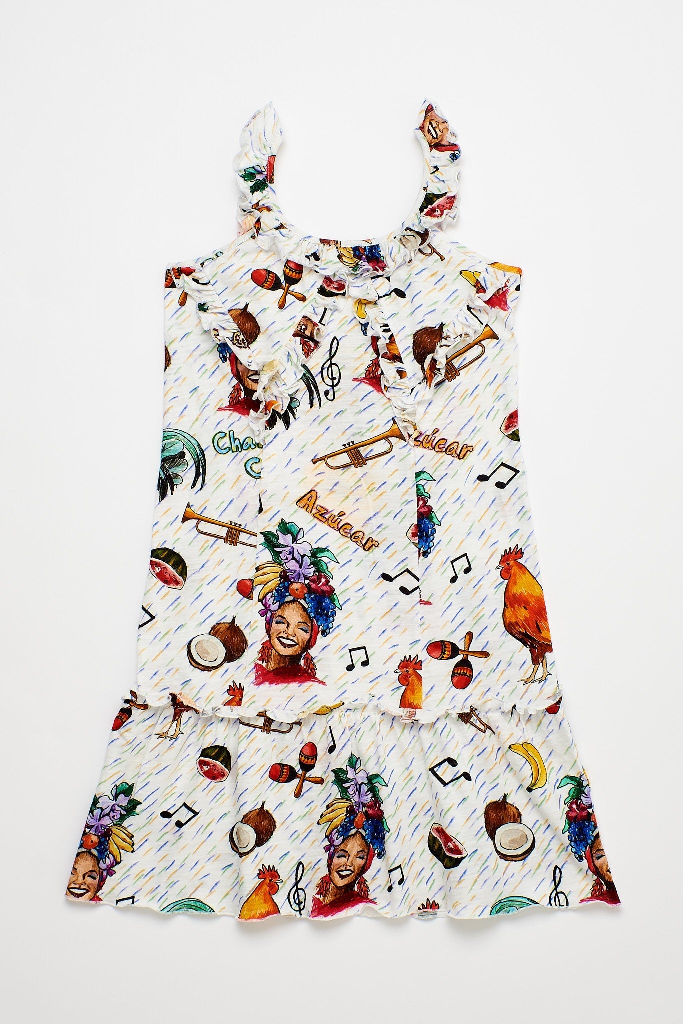 Chan Chan Print dress Dresses Maison Mangostan