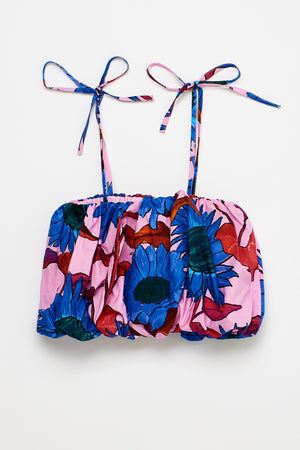 Sunflowers Top Tops Maison Mangostan