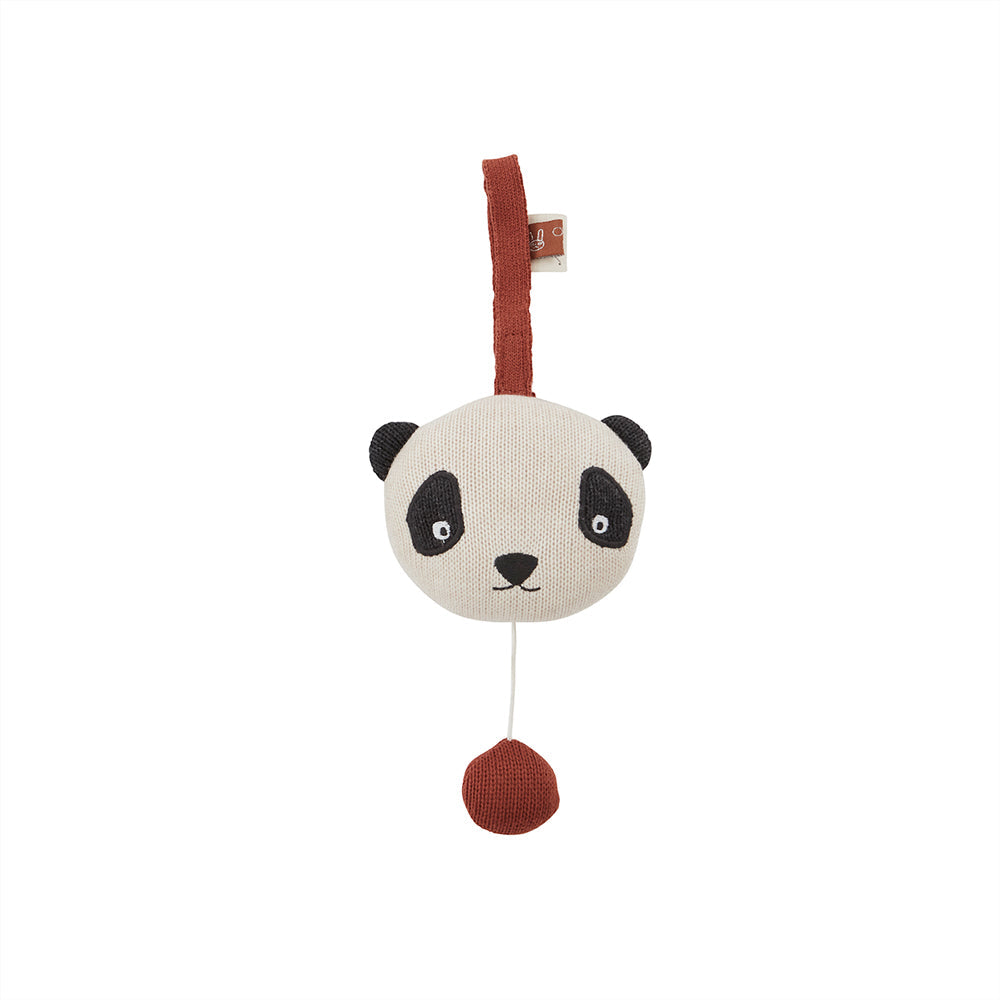 Panda Music Mobile - Offwhite / Black Music mobile OYOY