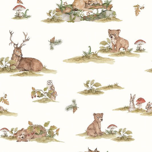 IN THE FOREST WALLPAPER