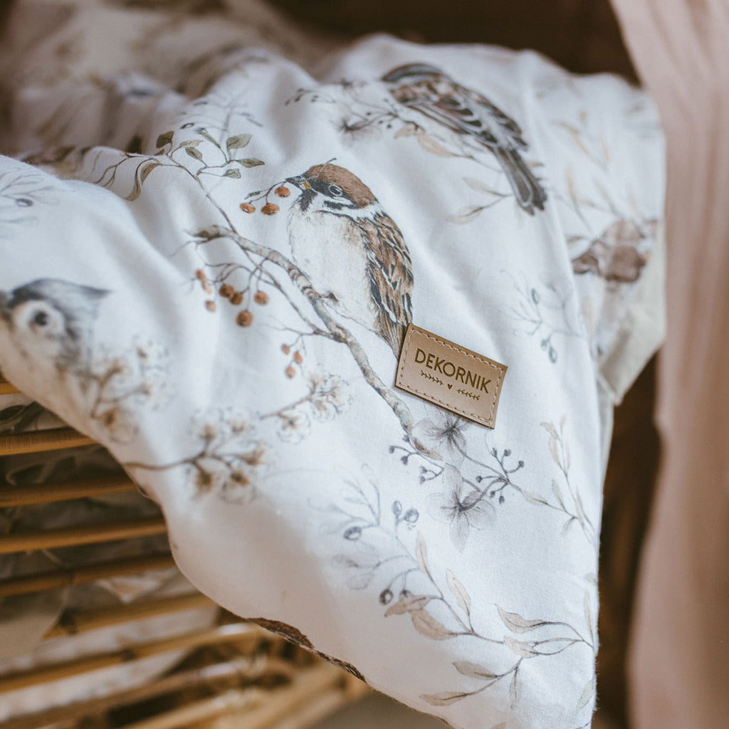 BIRDS BEDDING 100X135CM
