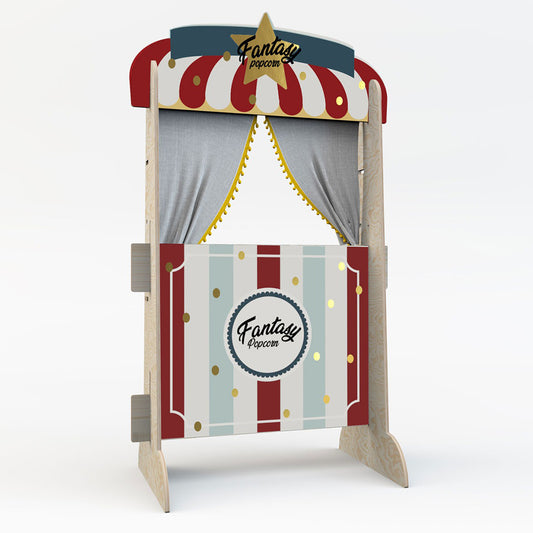 Fantasy Popcorn Shop! Toy and Bookstand in one.
