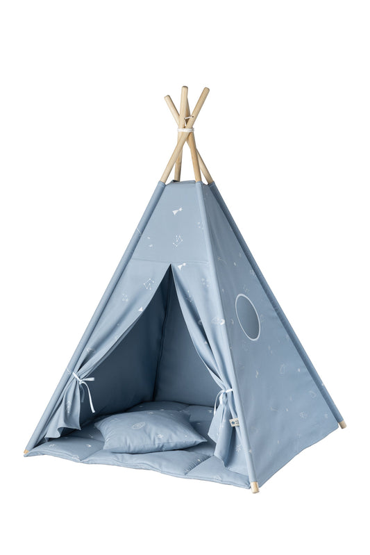Cosmic Blue Teepee Set