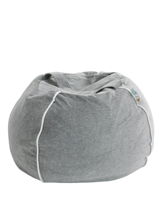 Velvet Grey Bubble Beanbag Beanbag Wigiwama
