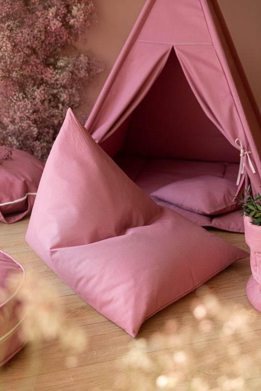 Blush Pink Beanbag Beanbags Wigiwama