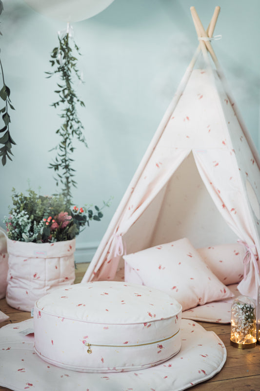Misty Rose Ottoman Beanbags Wigiwama