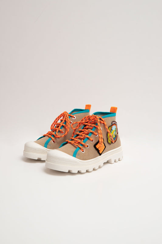 Gungo Boot Beige Shoes Maison Mangostan