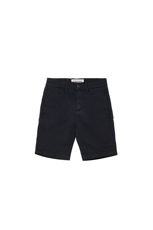 ALLEN Ash Black - Chino Fit Bermuda Shorts | Women