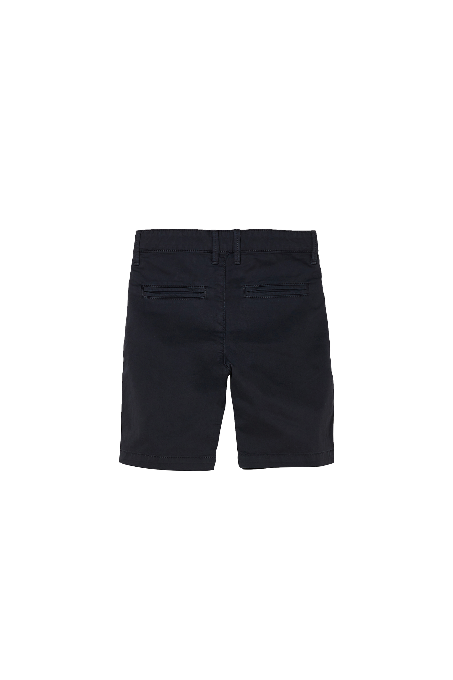 ALLEN Ash Black - Chino Fit Bermuda Shorts | Women