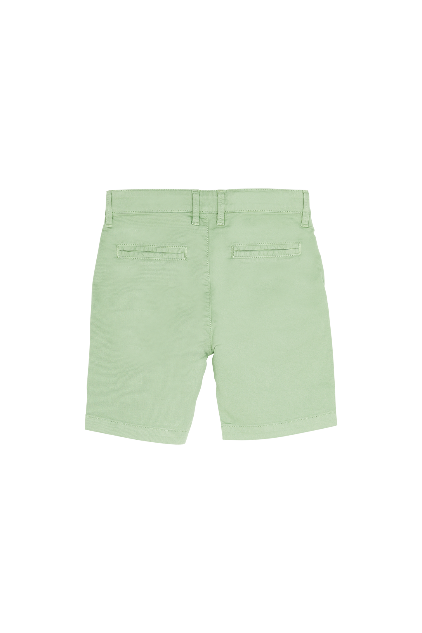 ALLEN Pistache - Chino Fit Bermuda Shorts | Women