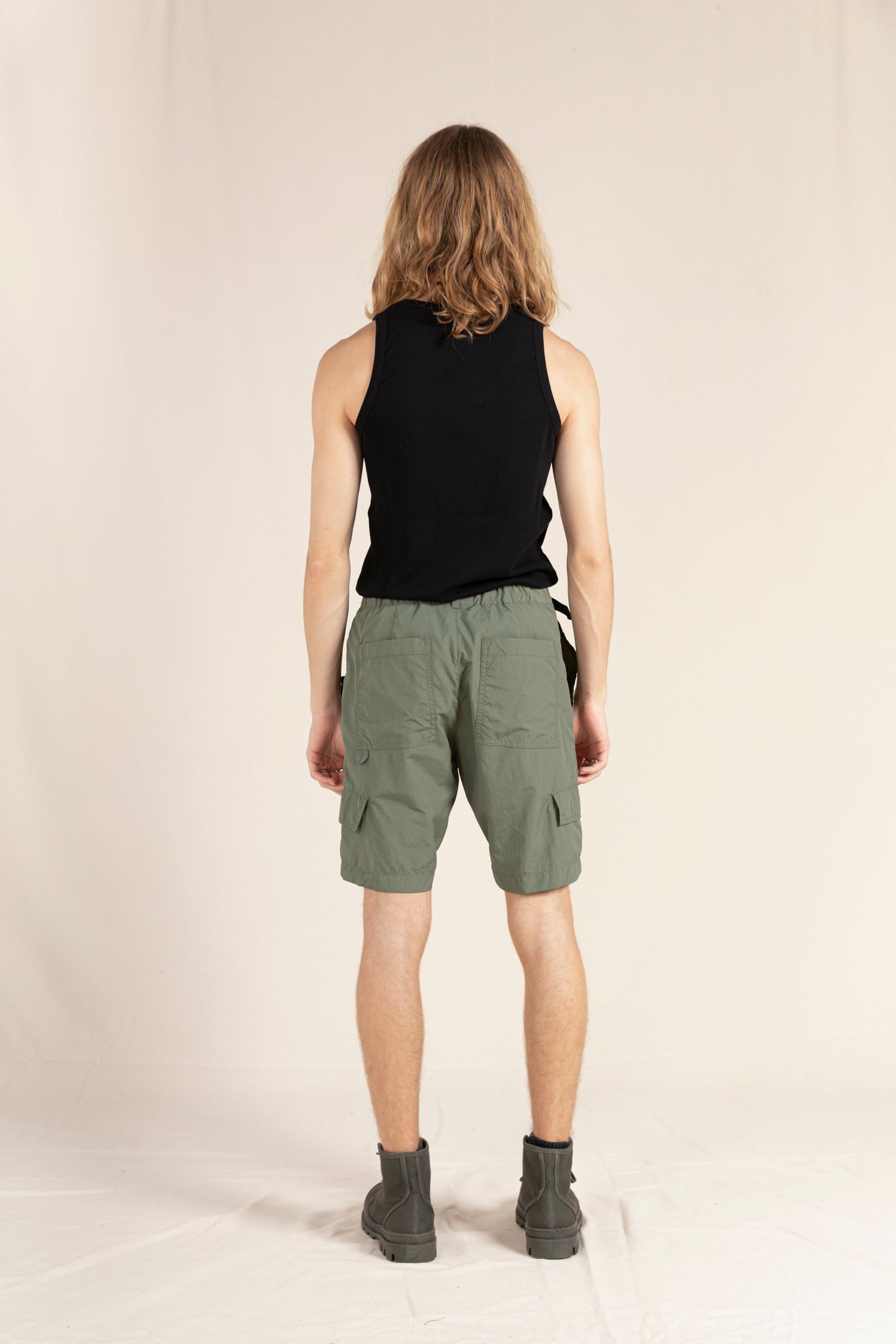 ALVIN Khaki - Multi-pocket Bermuda Shorts | Women