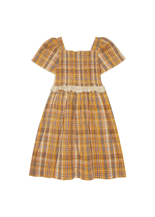 Andrea Dress Multicolor Check Dresses The New Society