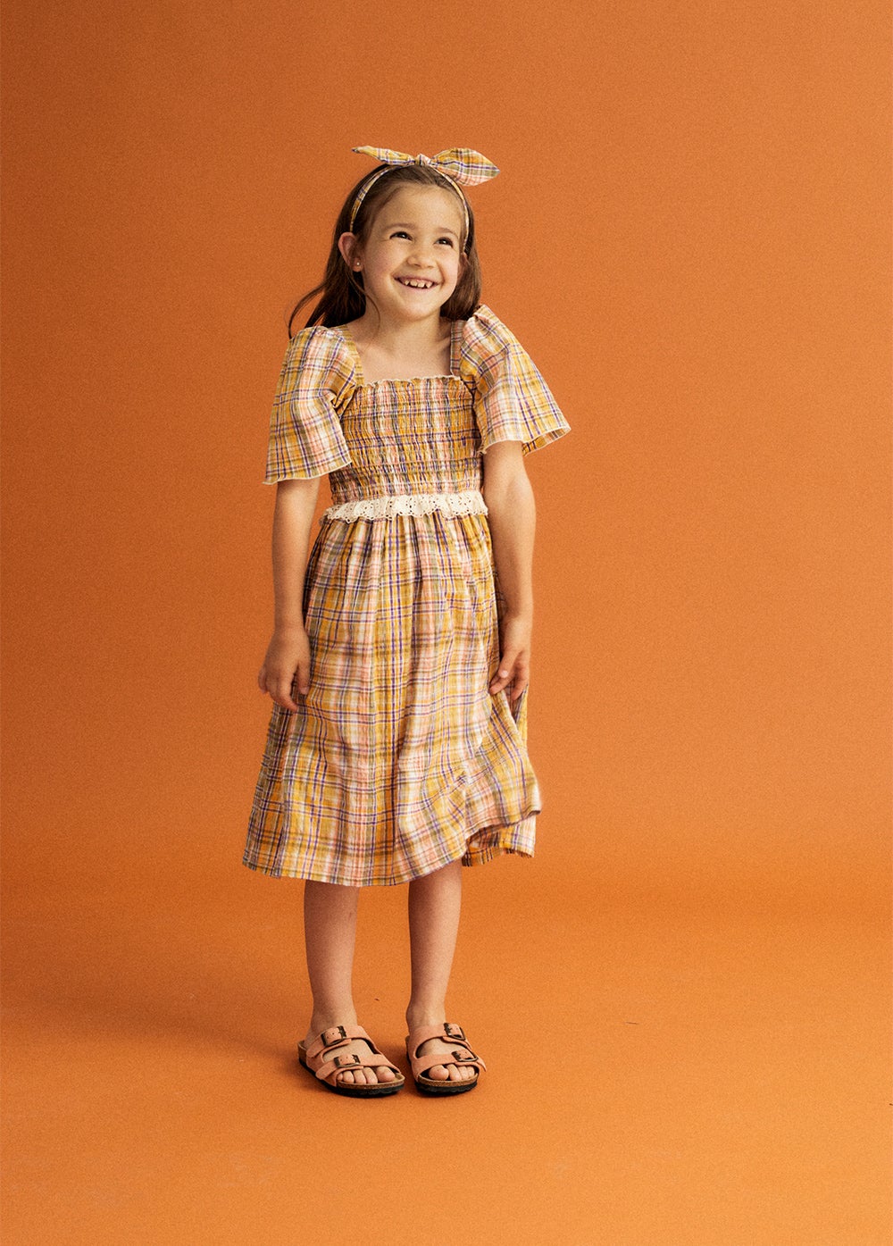 Andrea Dress Multicolor Check Dresses The New Society