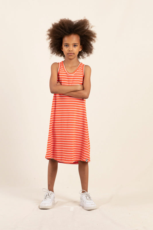 ARYA Paprika Stripes - Tank Top Dress | Women