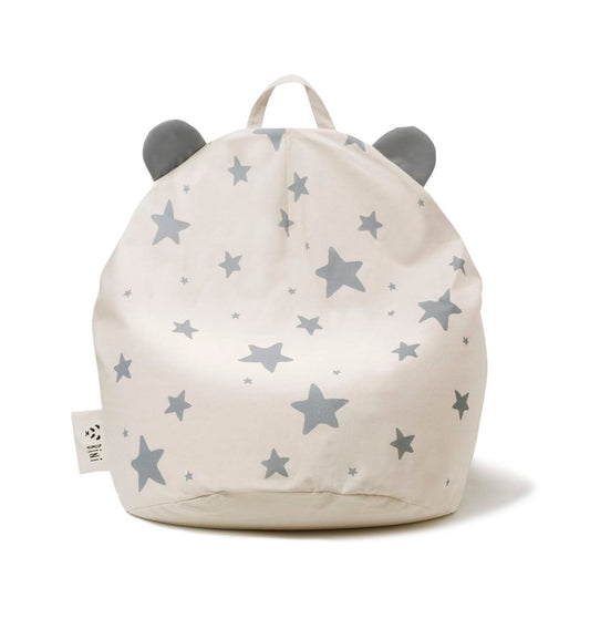 Bini with stars grey Beanbags Bini