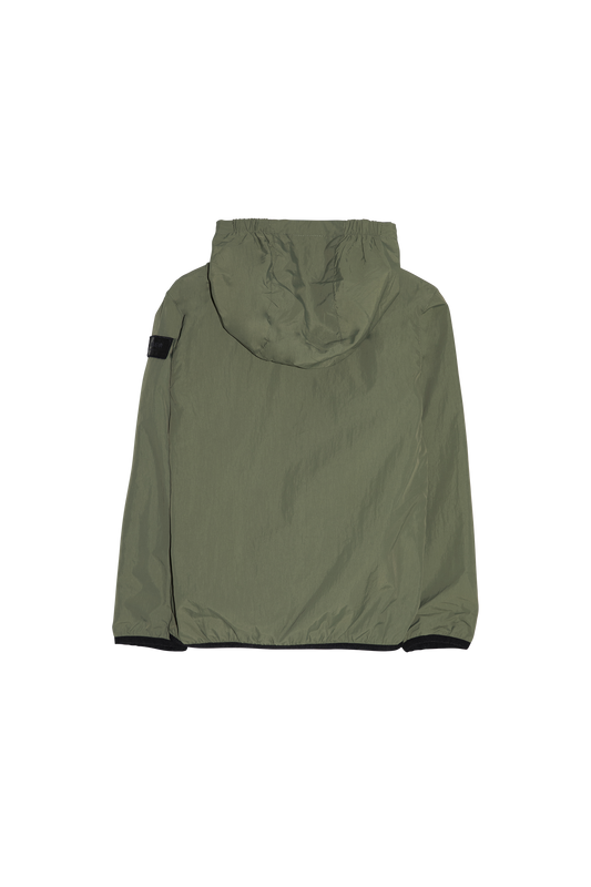 BUCKLEY WIND Khaki - Reversible Hooded Jacket