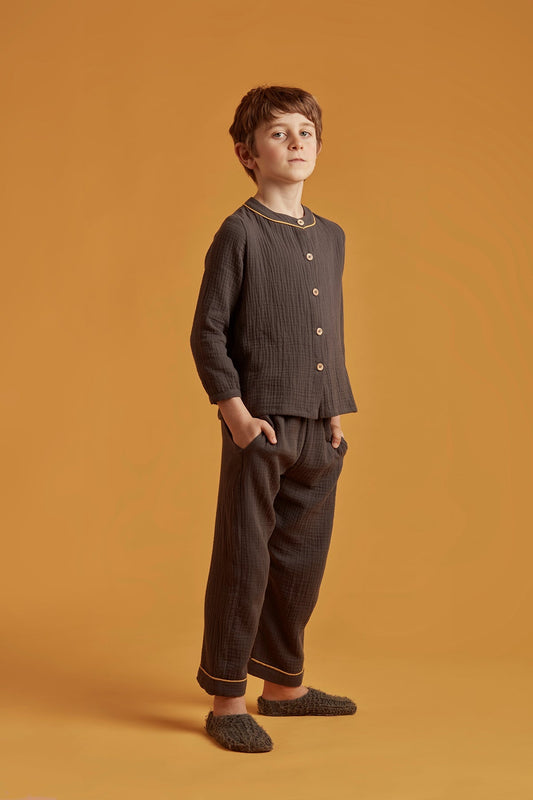 Pyjama Nan Graphite Nightwear BabyChi