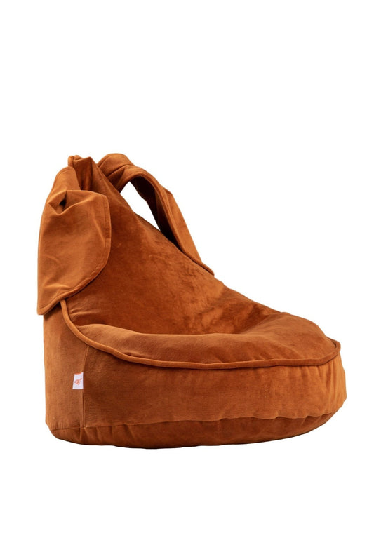 Velvet Cinnamon Bunny Beanbag Beanbags Wigiwama