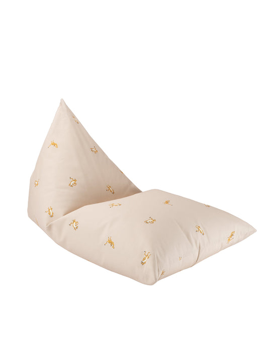Beige Tiger Big Lounger