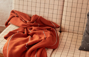Blanket Rivi Living - Nutmeg Blankets OYOY
