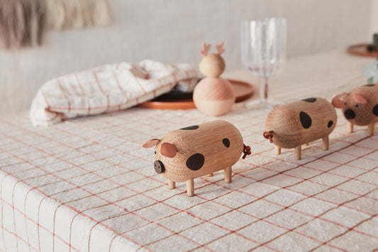 Bubba Pig - Nature Wooden Animal OYOY