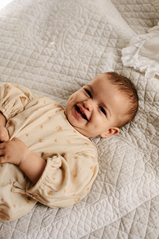 Nora romper Baby Grows Bebe Organic