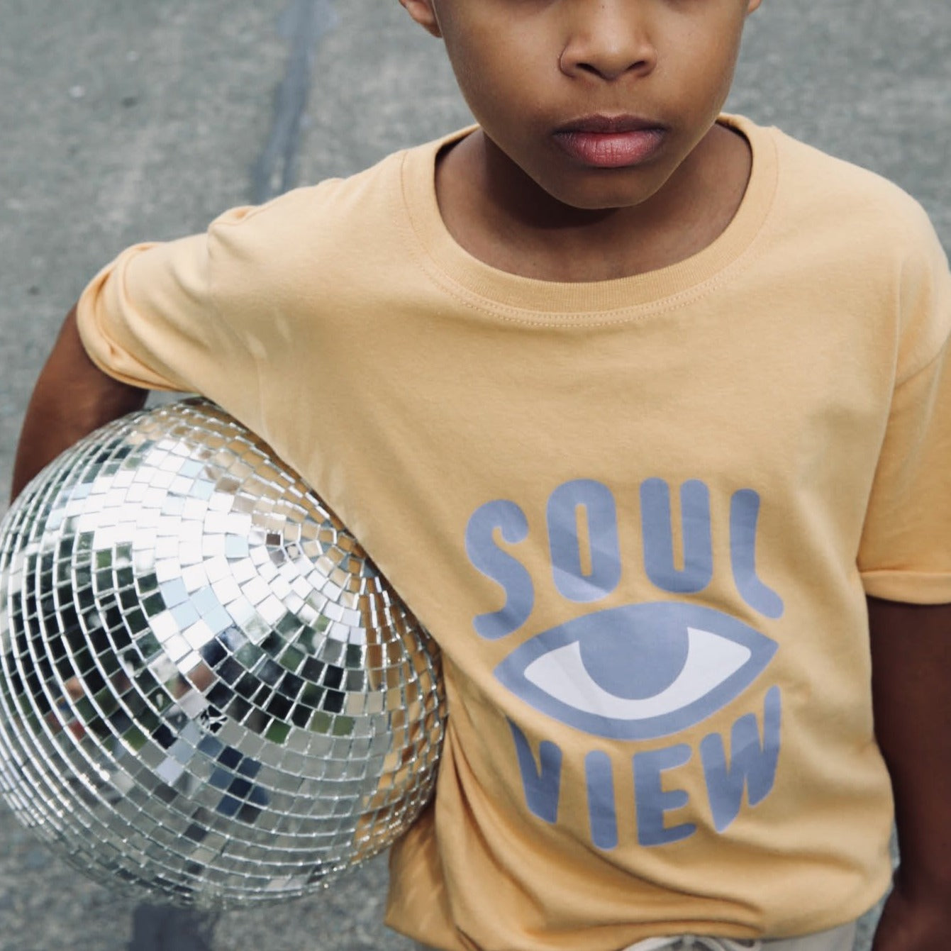 Soul View T-Shirt: Honey