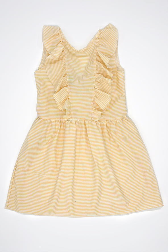 Carlota yellow striped dress Dresses Pinata Pum