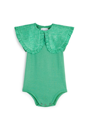 Carminho Green Linen BODYSUIT Wolf & Rita