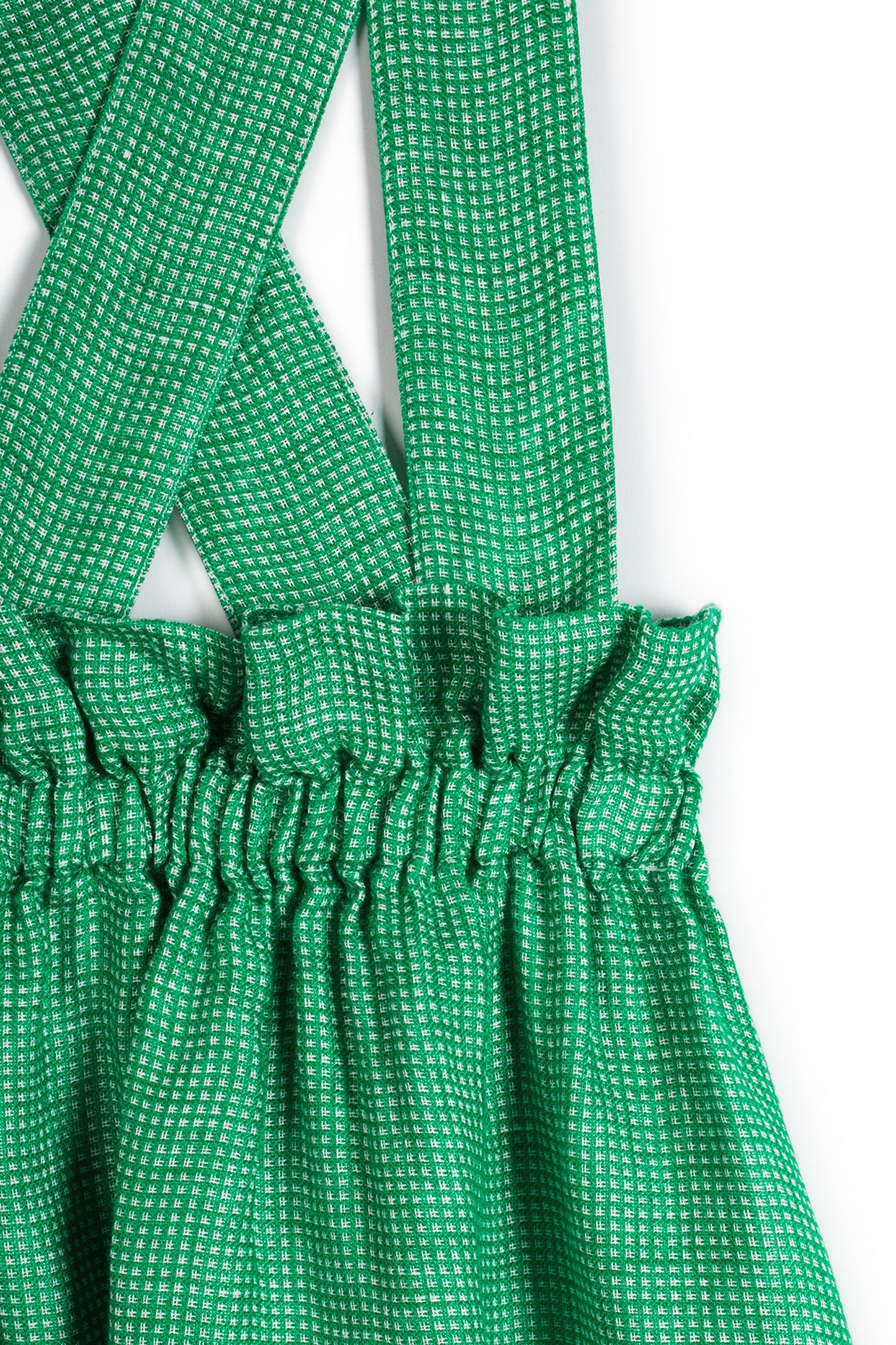 Celiana Green Linen Skirts Wolf & Rita