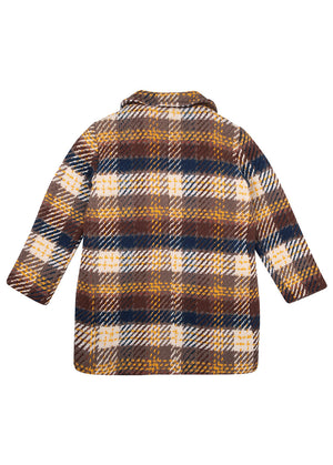 Check Coat Second Life Outerwear The New Society