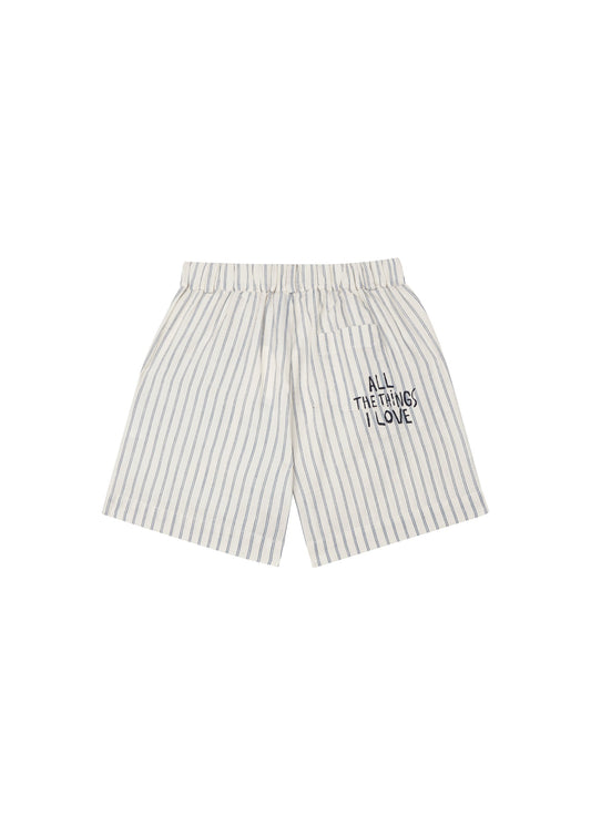 Classic Stripe Bermuda Shorts The New Society