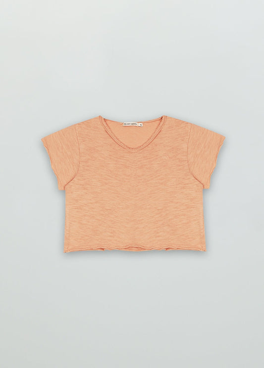Color Tee Apricot Tops The New Society
