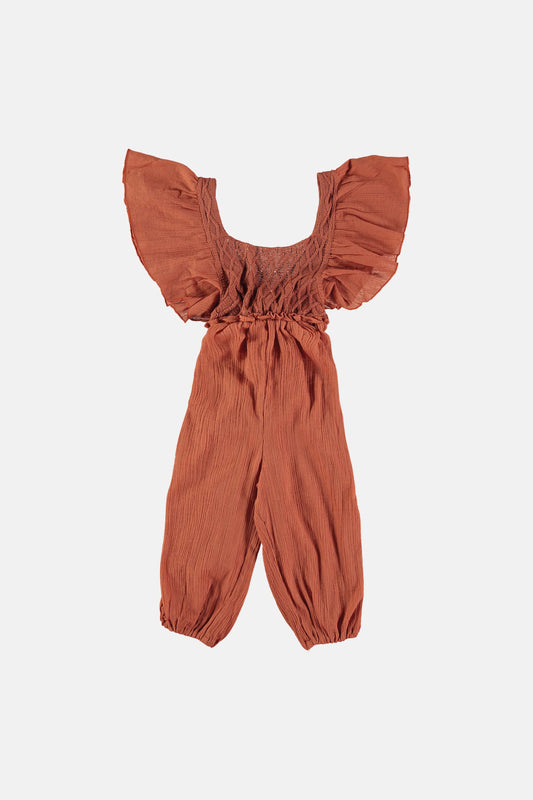 Combined overall Jumpsuits Coco au lait