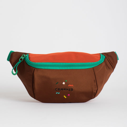 Hoopoe Hip Bag Choclate Textiles Nofred