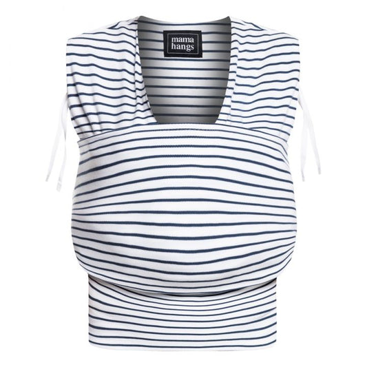 Carry & Pack baby carrier navy stripe Carriers Mama Hangs