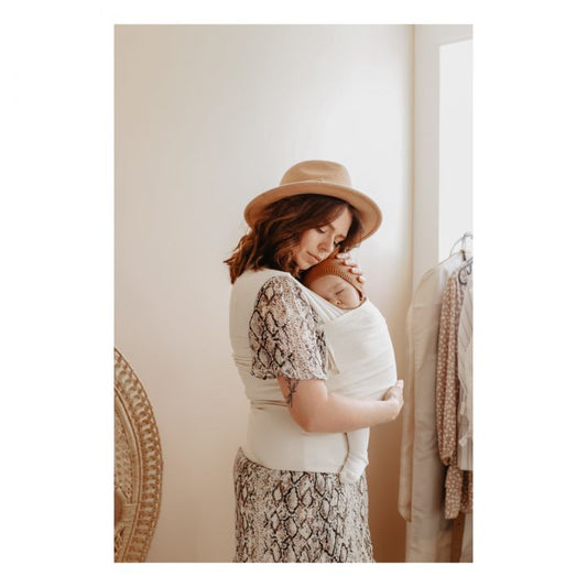 Carry & Pack baby carrier Ecru Carriers Mama Hangs