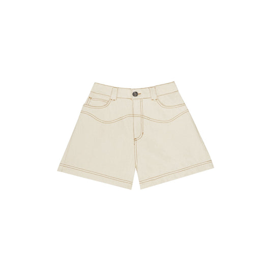 Raw Denim Woman Short Vanila Womenswear The New Society